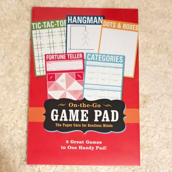 NWT ~ Knock Knock On-the-Go Game Pad, 6 x 9-inches (60 pages in all) - Picture 1 of 2